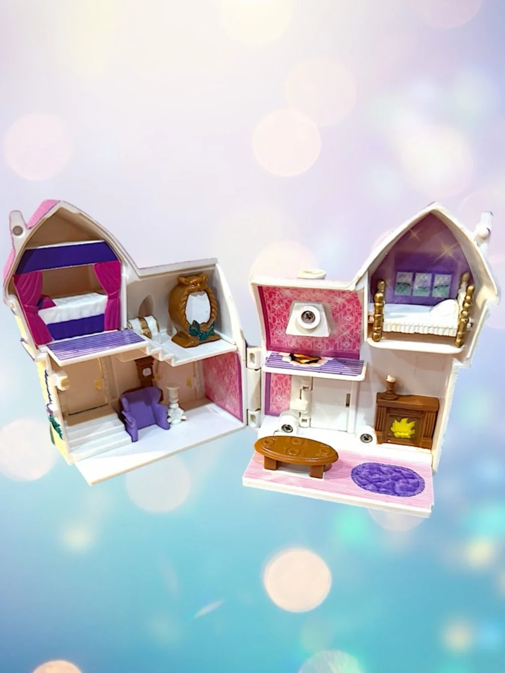 Trendmasters 1998 Beauty and the Beast Castle Playset & Original Figures Works - Picture 10 of 16